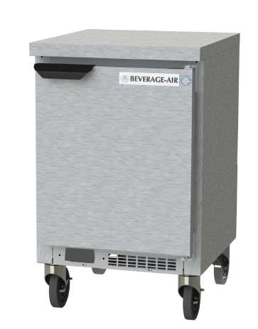 Beverage Air WTF20HC-FLT, 20" Solid Door With Flat Top Shallow Depth