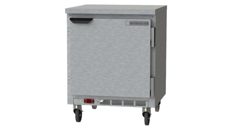 Beverage Air WTF27HC-FLT, 27" Solid Door With Flat Top