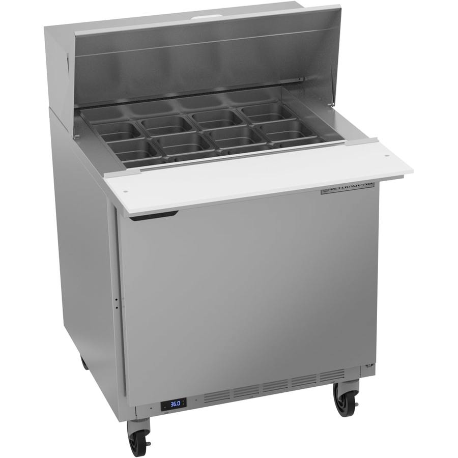 Beverage Air SPE32HC-12M, 32" Sandwich Prep Table Mega Top