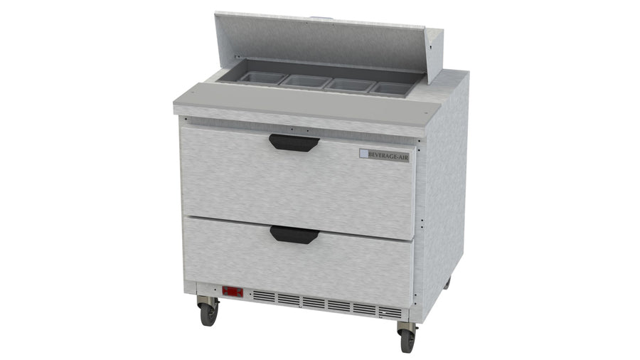 Beverage Air SPED32HC-08-2, 32" Sandwich Prep Table with Drawers
