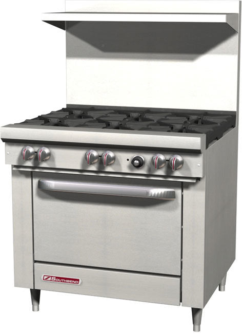 Southbend S36D, 36" Wide Gas Restaurant Range