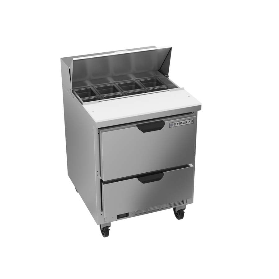 Beverage Air SPED27HC-B, 27" Sandwich Prep Table With Drawers