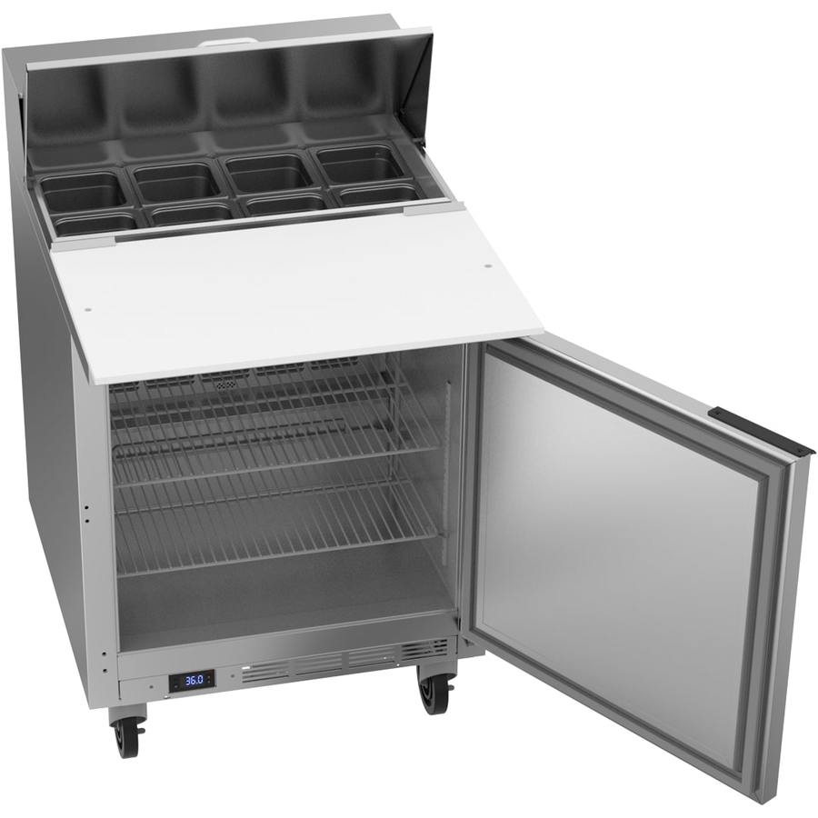 Beverage Air SPE27HC-C-B, 27" Sandwich Prep Table With 17” Cutting Board