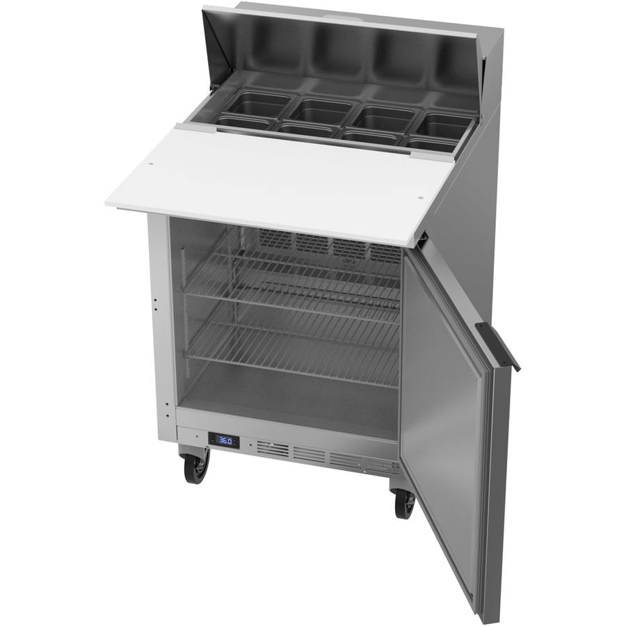 Beverage Air SPE27HC-C-B, 27" Sandwich Prep Table With 17” Cutting Board