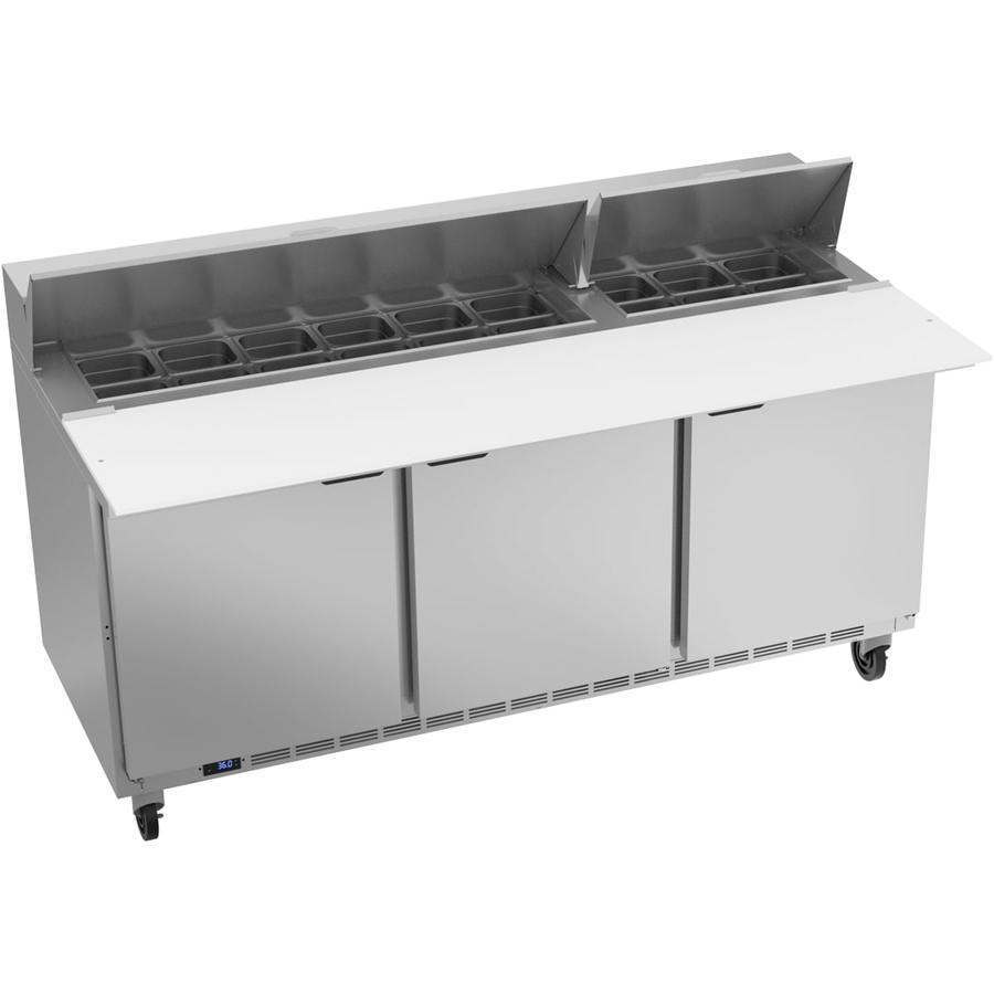 Beverage Air SPE72HC-18C, 72" Sandwich Prep Table with 17” Cutting Board