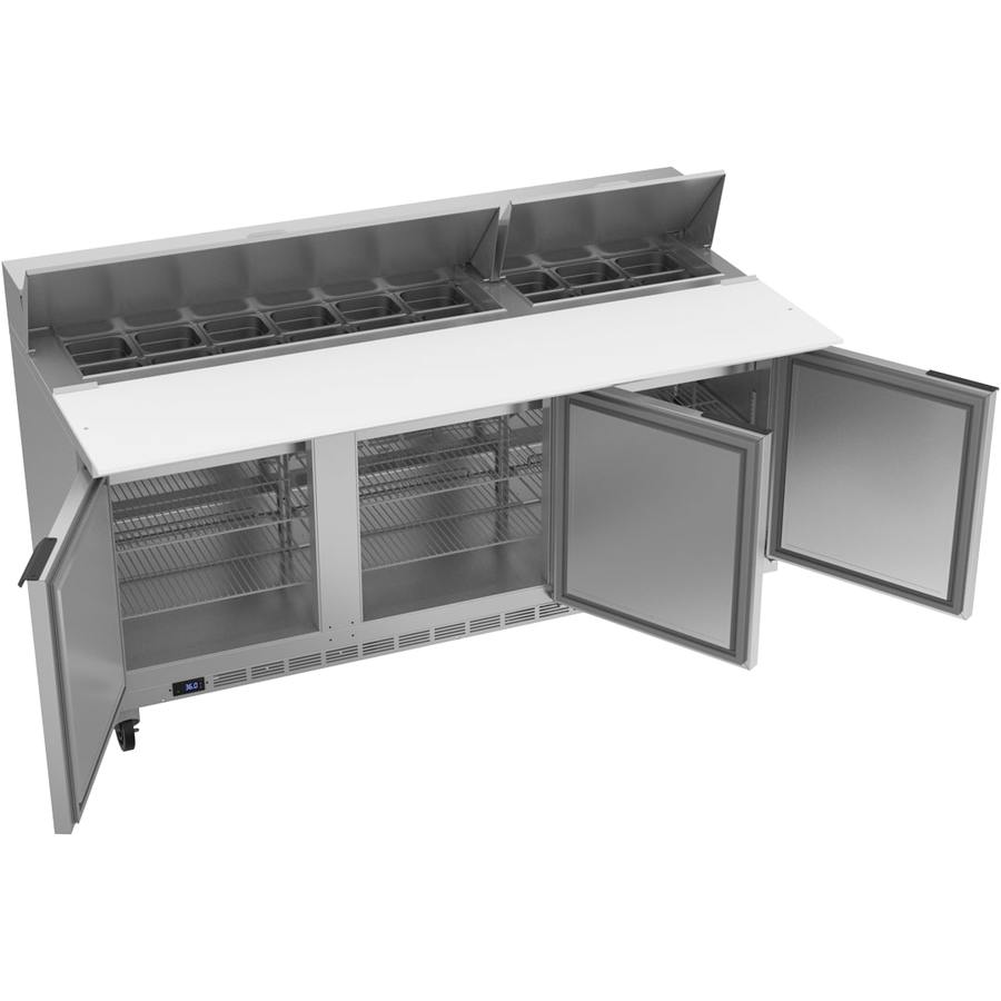 Beverage Air SPE72HC-18C, 72" Sandwich Prep Table with 17” Cutting Board