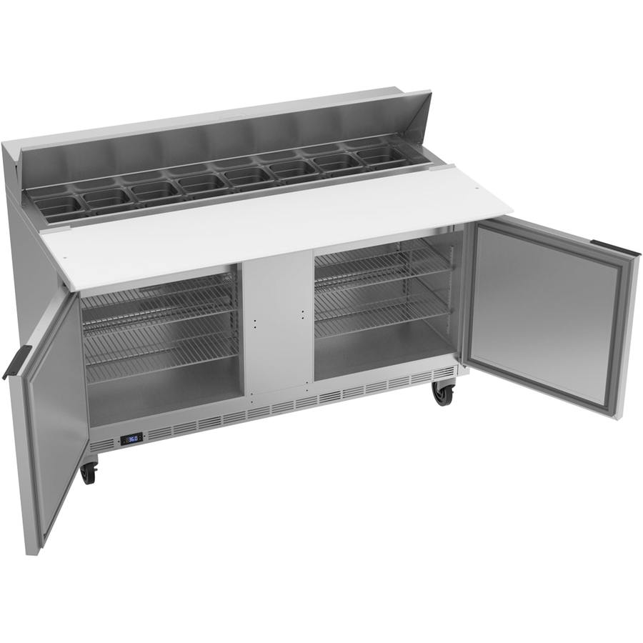 Beverage Air SPE60HC-16C, 60" Sandwich Prep Table With 17” Cutting Board