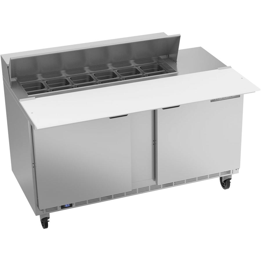 Beverage Air SPE60HC-12C, 60" Sandwich Prep Table with 17” Cutting Board