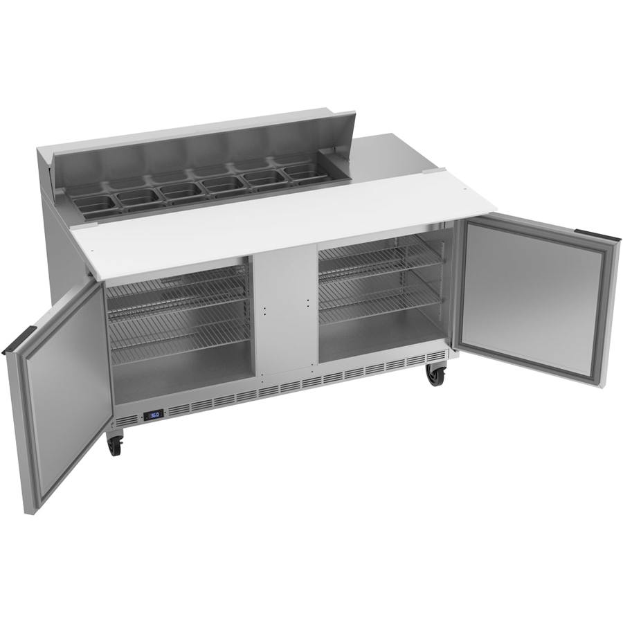 Beverage Air SPE60HC-12C, 60" Sandwich Prep Table with 17” Cutting Board