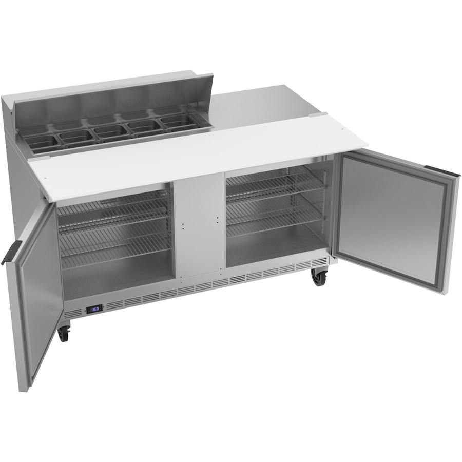 Beverage Air SPE60HC-10C, 60" Sandwich Prep Table with 17” Cutting Board