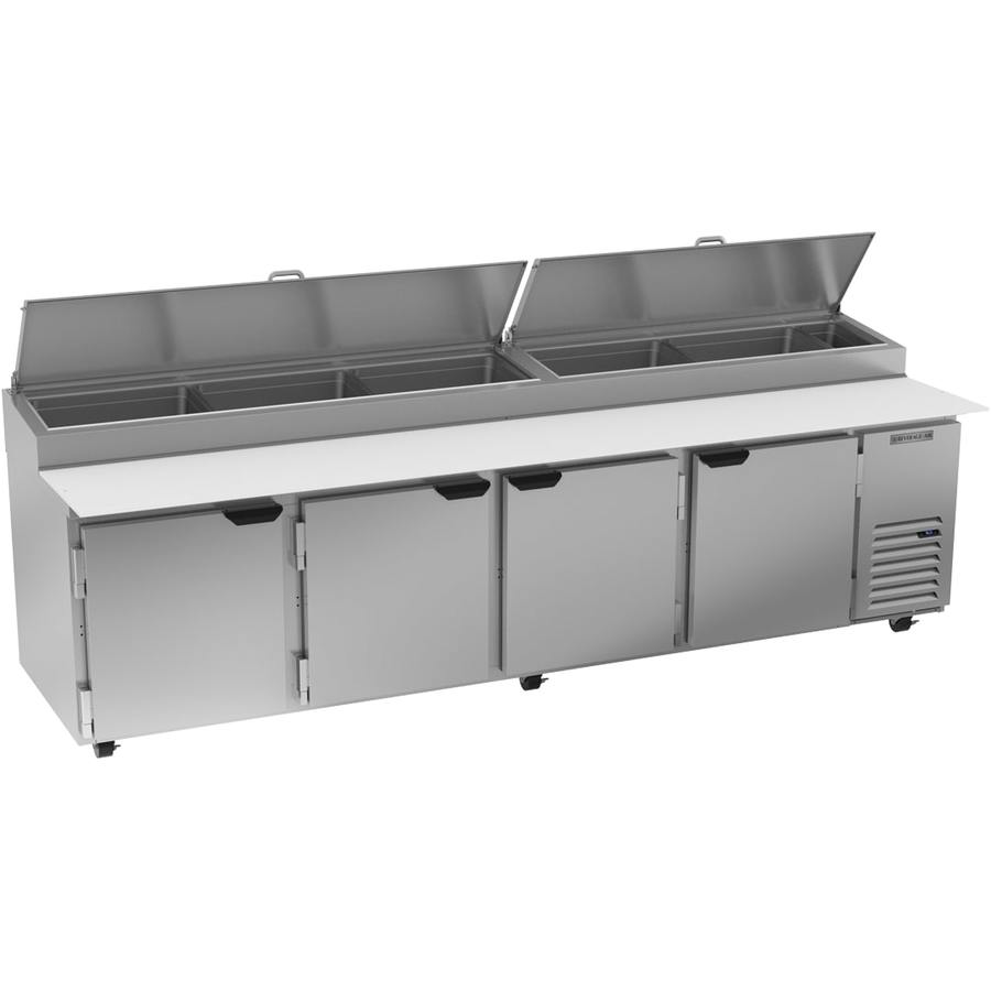 Beverage Air DP119HC, 119" Deli/Pizza Four Doors Prep Table
