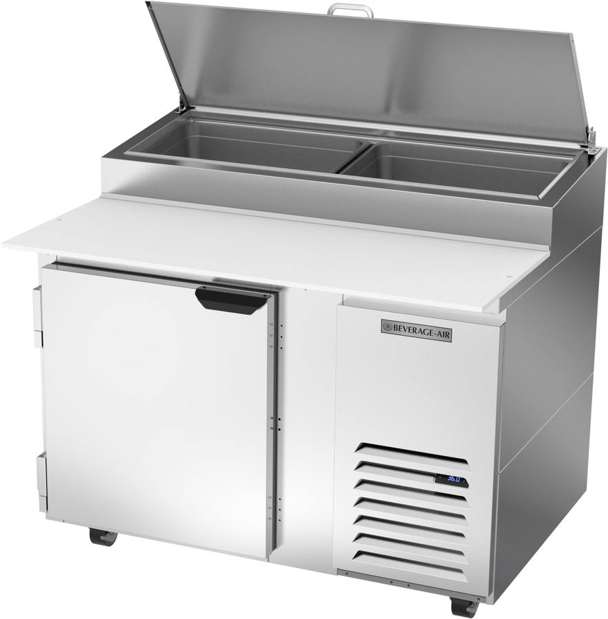 Beverage Air DP46HC, 46" Deli/Pizza One Doors Prep Table