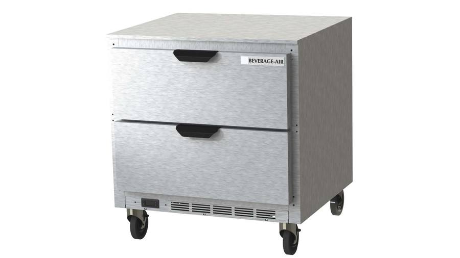Beverage Air UCRD32AHC-2, 32" Two Drawer Undercounter Refrigerator