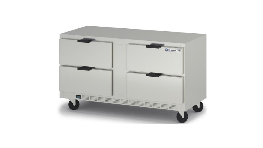 Beverage Air UCFD60AHC-4, 60" Undercounter Freezer with Drawers