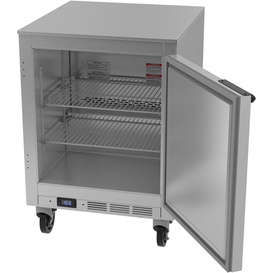 Beverage Air UCF24HC, 24" Shallow Depth Undercounter Freezer