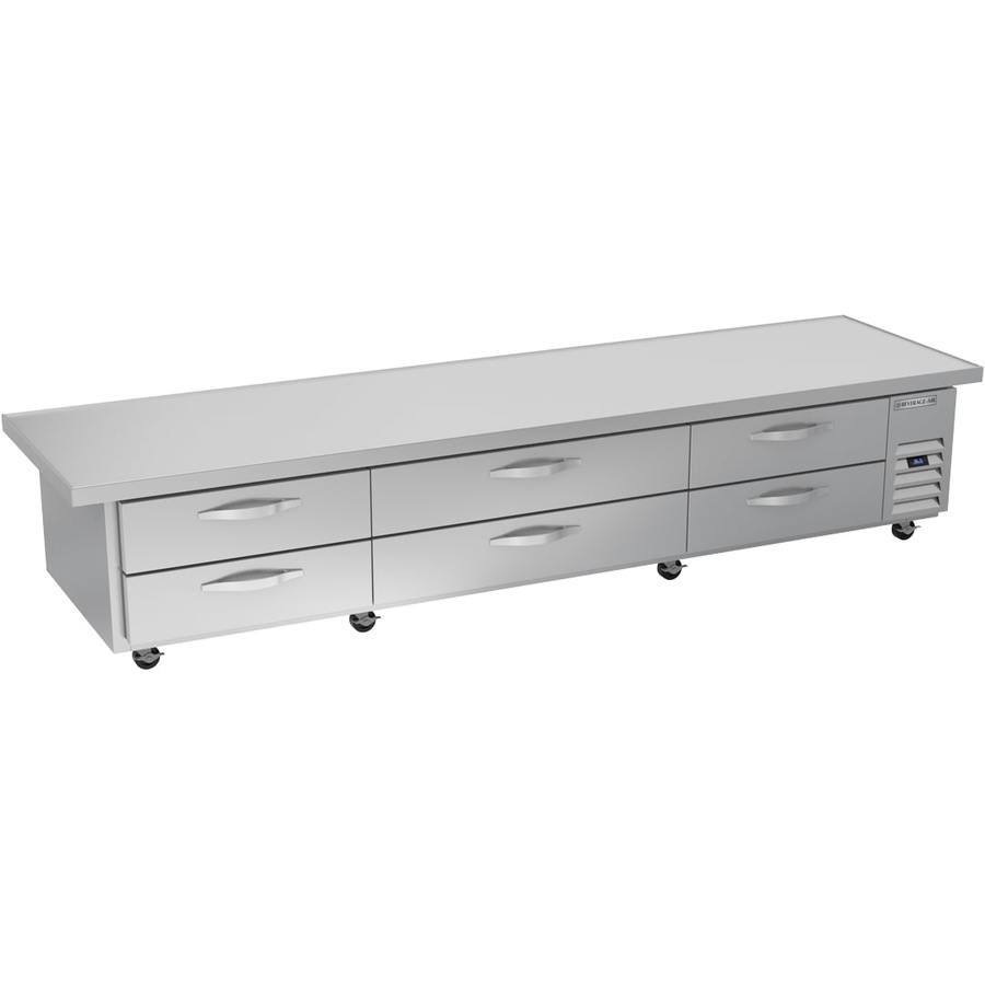 Beverage Air WTRCS112HC-120, 120" Six Drawer With Extended Top Chef Base Refrigerator
