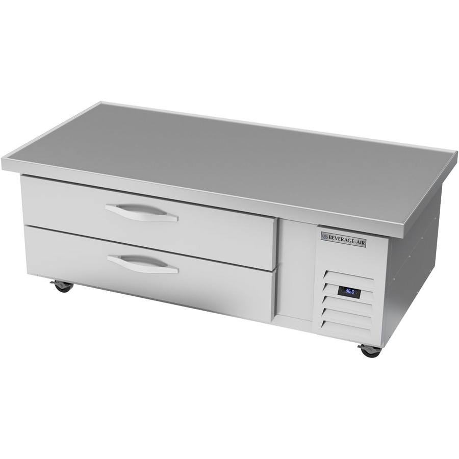 Beverage Air WTRCS60HC-64, 64" Two Drawer With Extended Top Chef Base Refrigerator