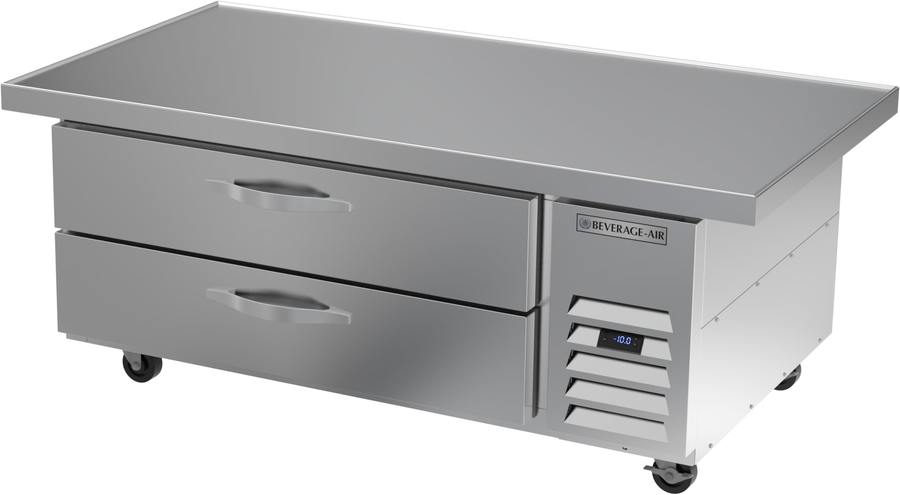 Beverage Air WTFCS52HC-60, 60" Two Drawer Chef Base Freezer