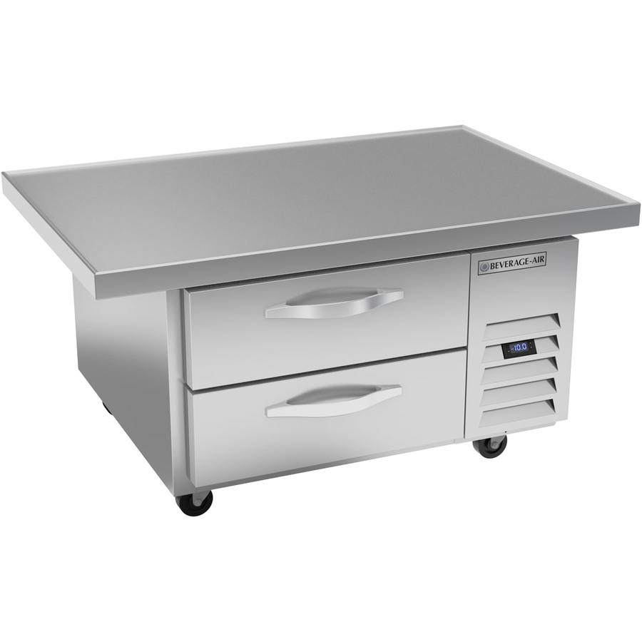 Beverage Air WTFCS36HC-48, 48" Two Drawer With Extended Top Chef Base Freezer