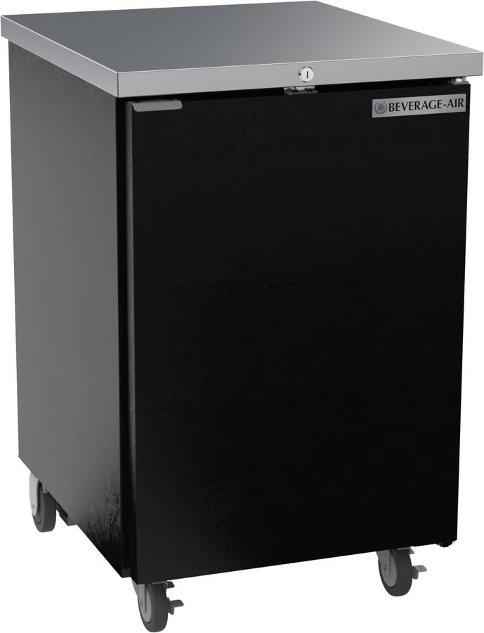 Beverage Air BB24HC-1-B, 24" Solid Door Back Bar Equipment