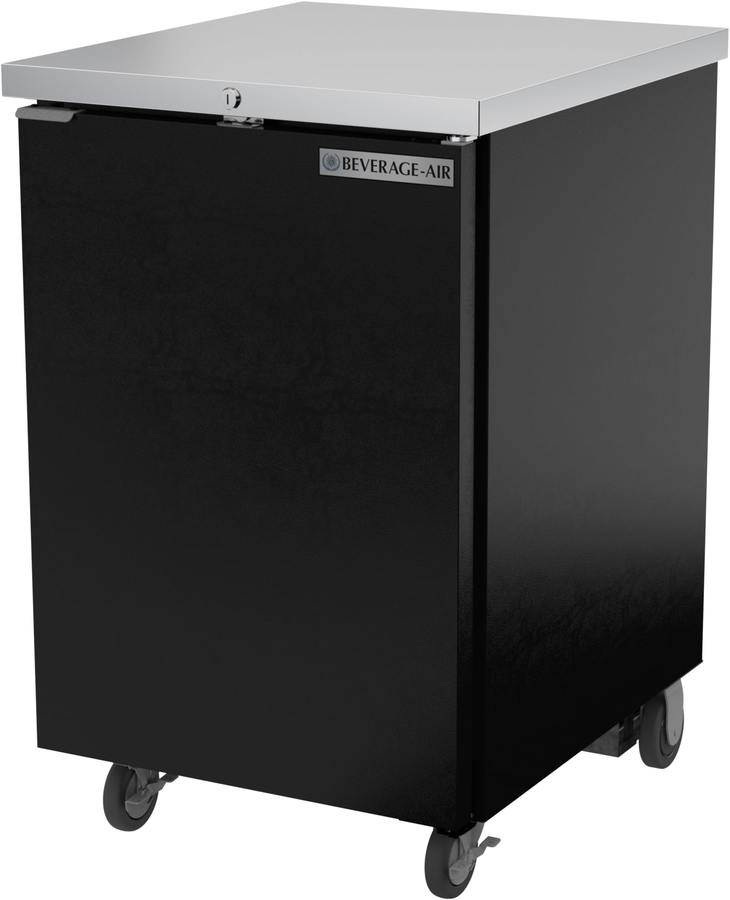 Beverage Air BB24HC-1-B, 24" Solid Door Back Bar Equipment