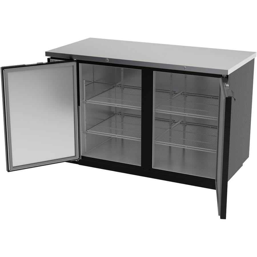 Beverage Air BB58HC-1-B, 59" Solid Door Bar Back Refrigerator