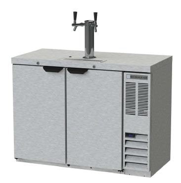 Beverage Air DD48HC-1-S, 48" Single Tower With Dual Faucets – Direct Draw Dispenser