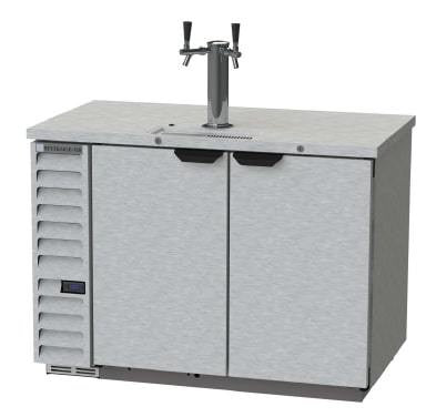 Beverage Air DD50HC-1-S, 50" Single Tower With Dual Faucets – Direct Draw Dispenser