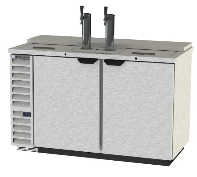 Beverage Air DD58HC-1-S, 59" Dual Towers With Single Faucets – Direct Draw Dispenser