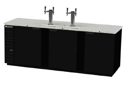 Beverage Air DD94HC-1-B, 95" Dual Tower With Dual Faucets – Direct Draw Dispenser
