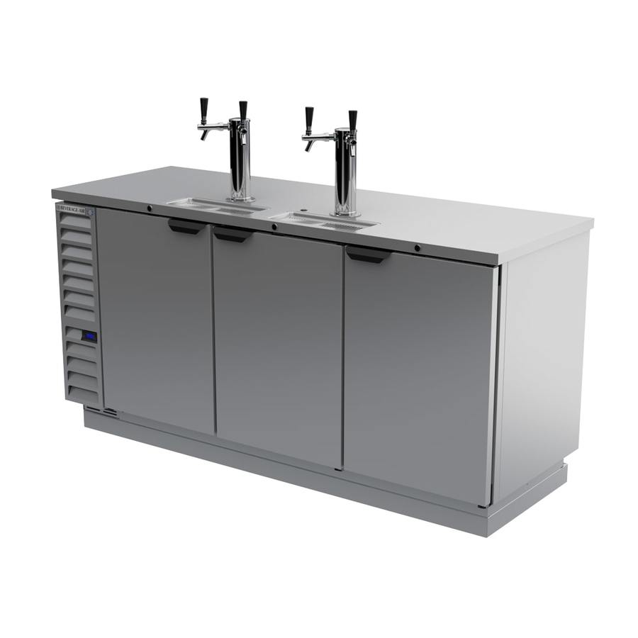 Beverage Air DD78HC-1-S, 79" Dual Tower With Dual Faucets – Direct Draw Dispenser