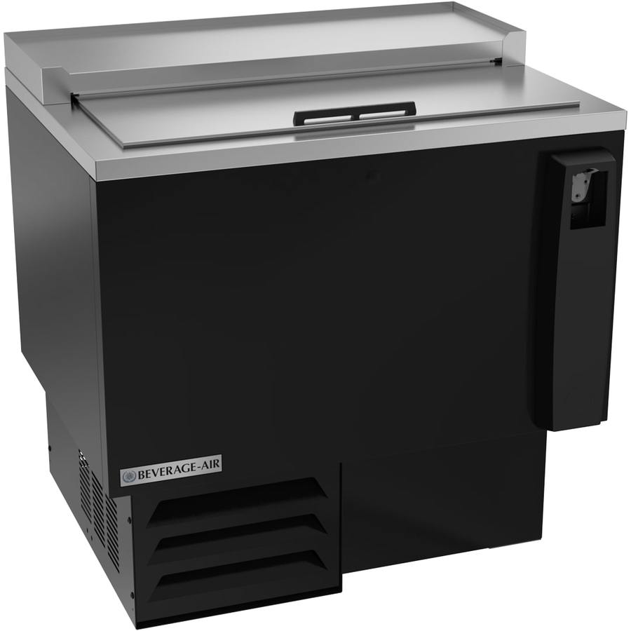 Beverage Air SF34HC-B, 34" Bar Equipment – Horizontal Bottle Cooler Shallow Well