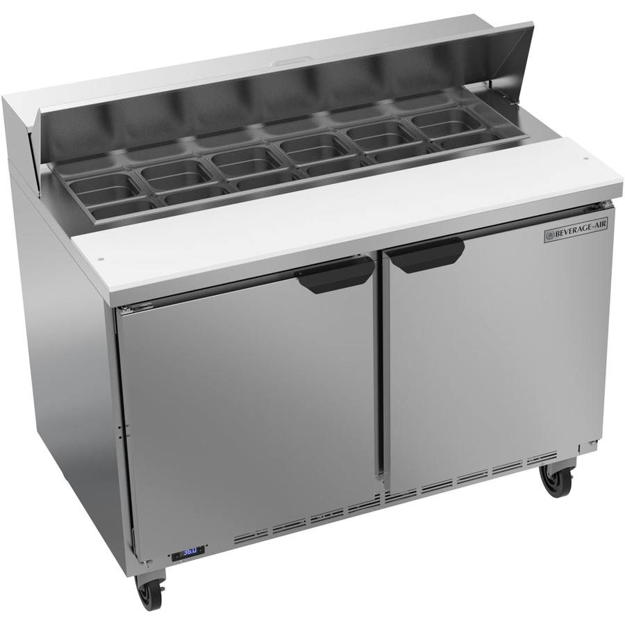 Beverage Air SPE48HC-12, 48" Sandwich Prep Table