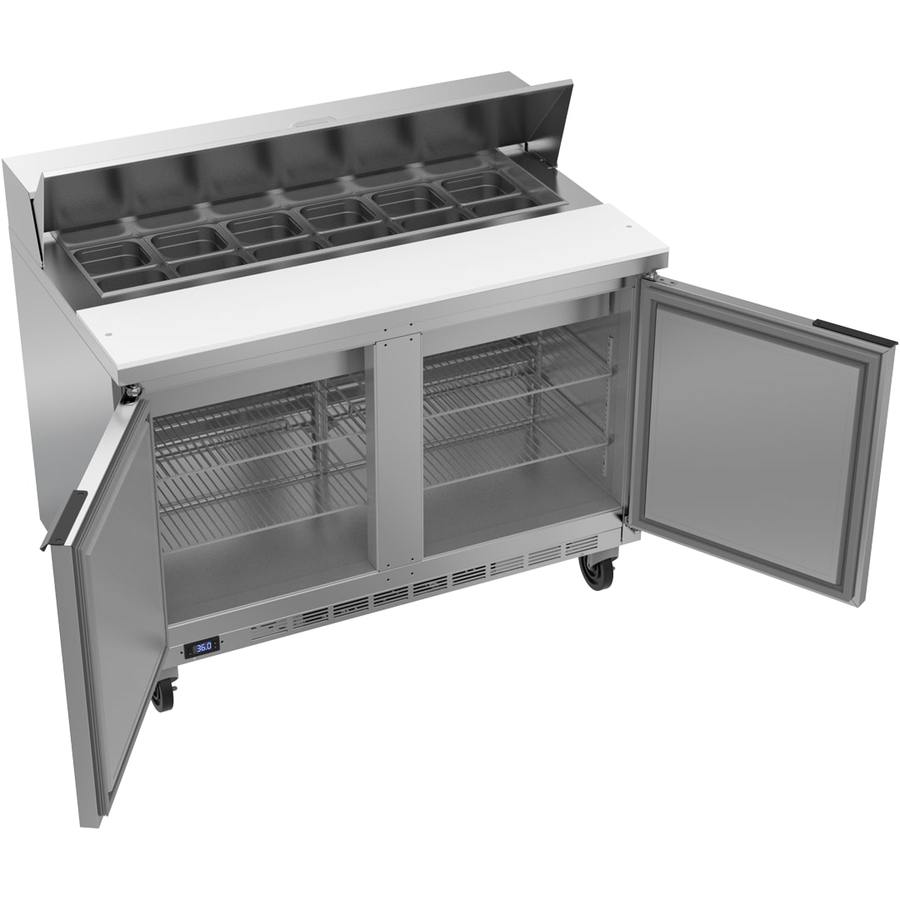 Beverage Air SPE48HC-12, 48" Sandwich Prep Table