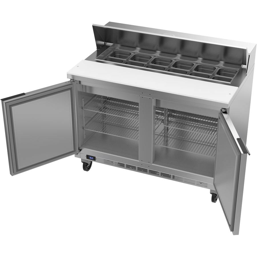 Beverage Air SPE48HC-12, 48" Sandwich Prep Table
