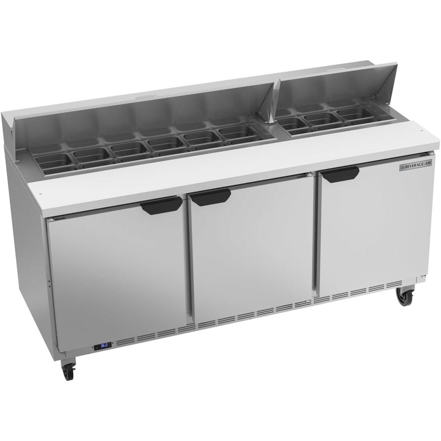 Beverage Air SPE72HC-18, 72" Sandwich Prep Table