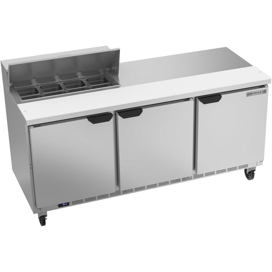 Beverage Air SPE72HC-08, 72" Sandwich Prep Table