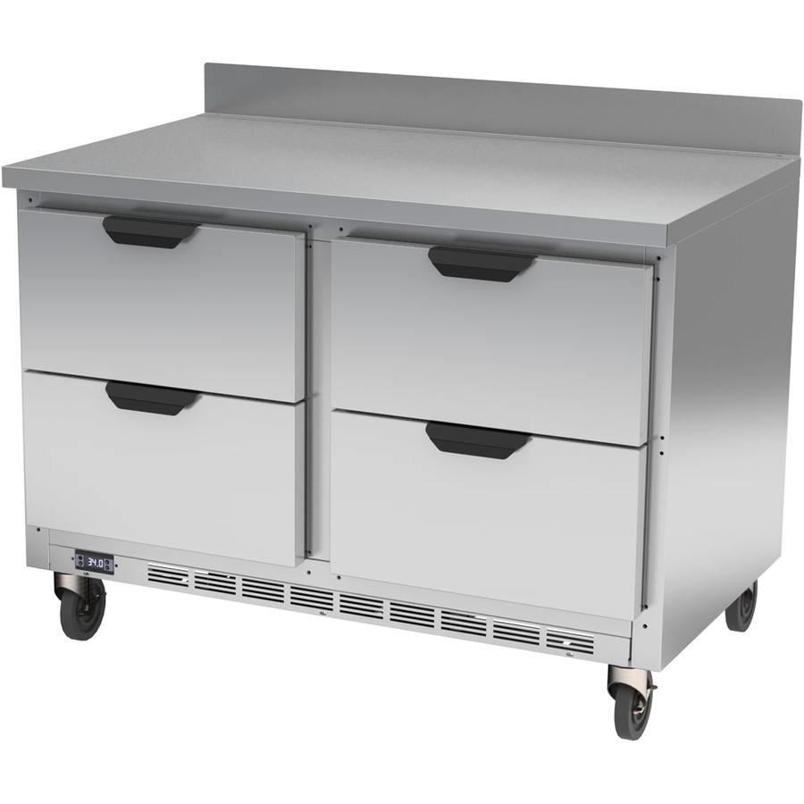 Beverage Air WTRD48AHC-4, 48" Worktop Refrigerators with Drawers