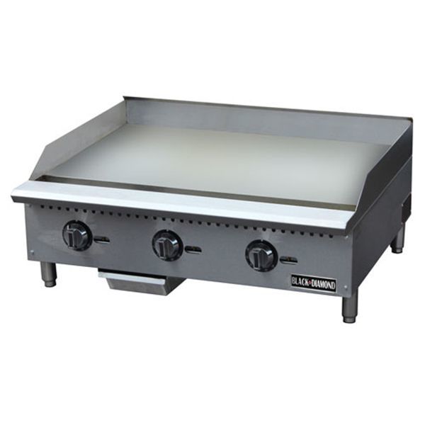 Black Diamond BDCTG-36T, 36" Thermostatic Gas Griddle
