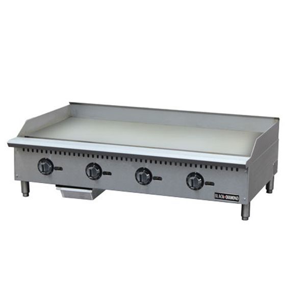 Black Diamond BDCTG-48T, 48" Thermostatic Gas Griddle
