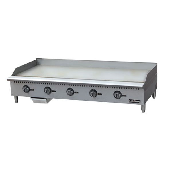 Black Diamond BDCTG-60T, 60" Thermostatic Gas Griddle