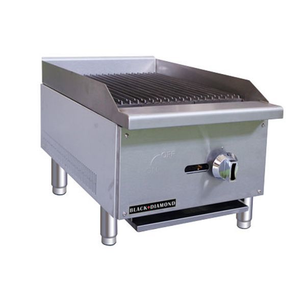 Black Diamond BDECTC-16, 16" Standard Series Gas Charbroiler