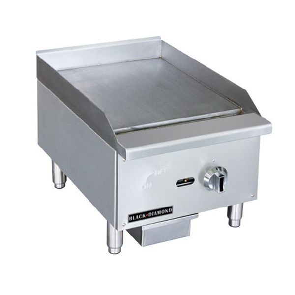 Black Diamond BDECTG-16, 16" Standard Series Gas Griddle