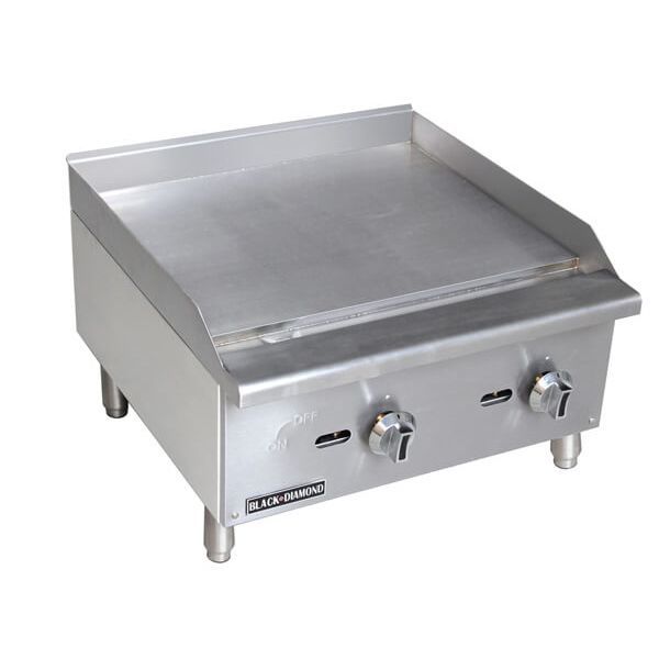Black Diamond BDECTG-24, 24" Standard Series Gas Griddle
