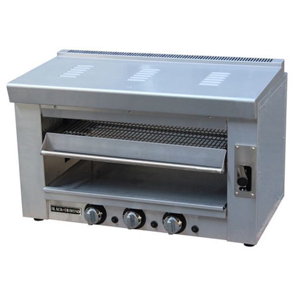 Black Diamond BDSAL-36, 35" Heavy Duty Infrared Gas Salamander