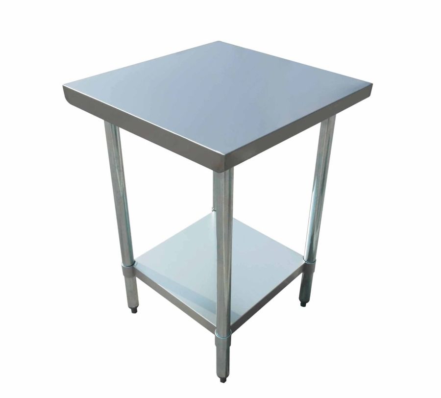 Black Diamond WT-2424-E, 24" x 24" x 35" Stainless Steel Work Table