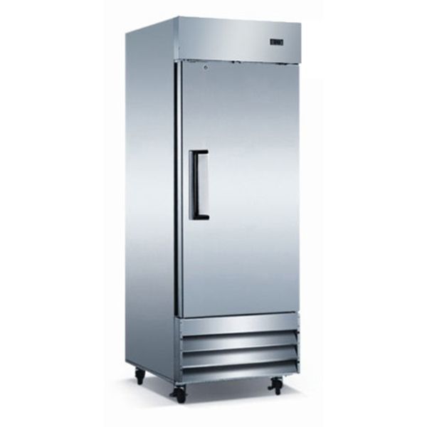 U-Star USFZ-1D/19, 29" Solid Door Narrow Depth Reach in Freezer