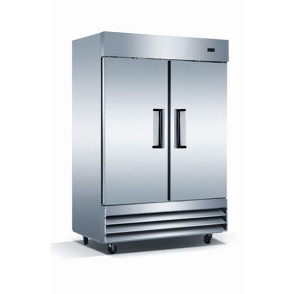 U-Star USFZ-2D, 54" Solid Door Reach in Freezer