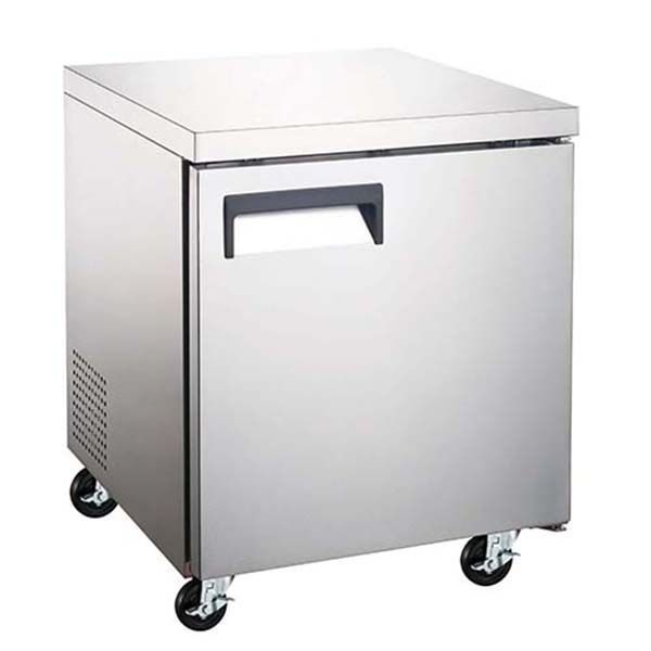 U-Star USUCFZ-27, 27" Solid Door Undercounter Freezer