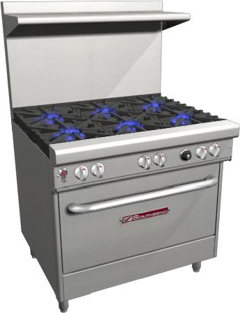 Southbend 4361A, 36" Wide Convection Oven Ultimate Range